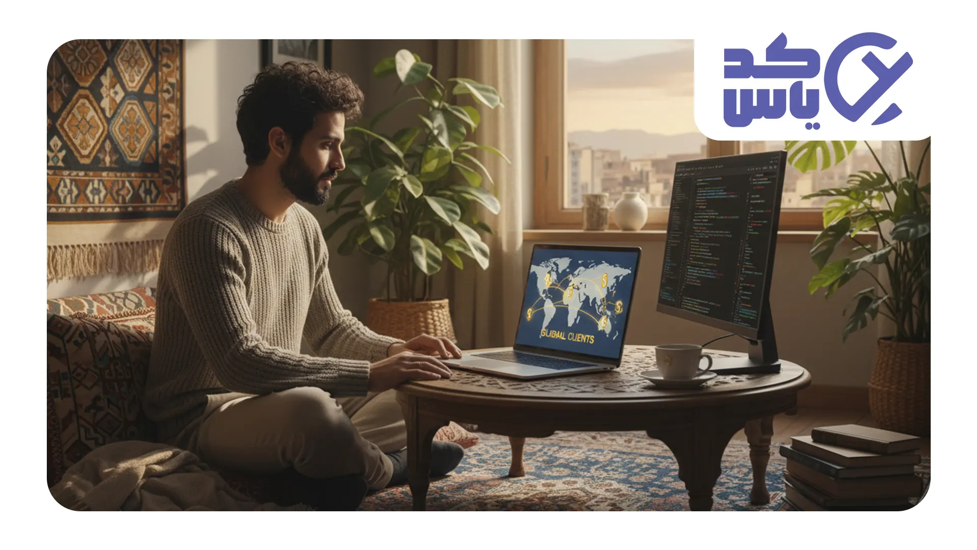 درآمد دلاری و فریلنسری در برنامه نویسی درآمد دلاری و فریلنسری در برنامه نویسی